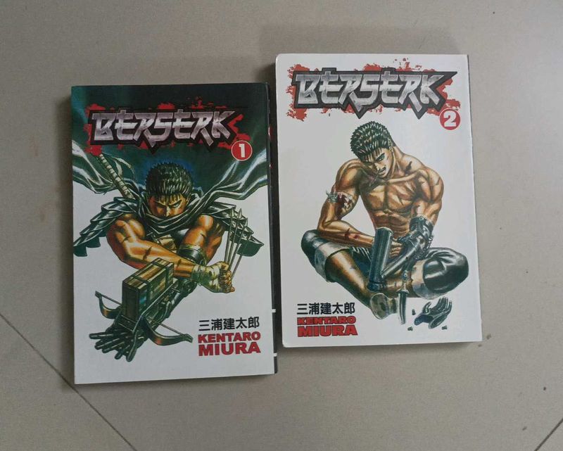 Berserk Manga Volumes 1 &amp; 2