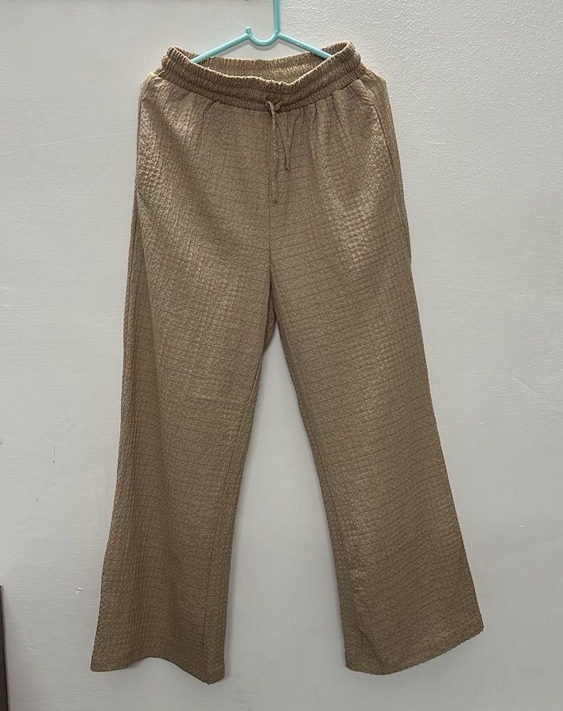 Beige Crinkled Pant 🌸 One Of My Favourite🫶🏻