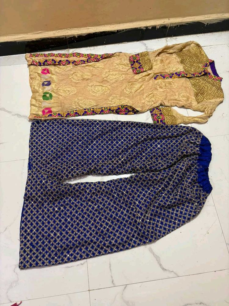 Elegant Embroidered Kurta Set