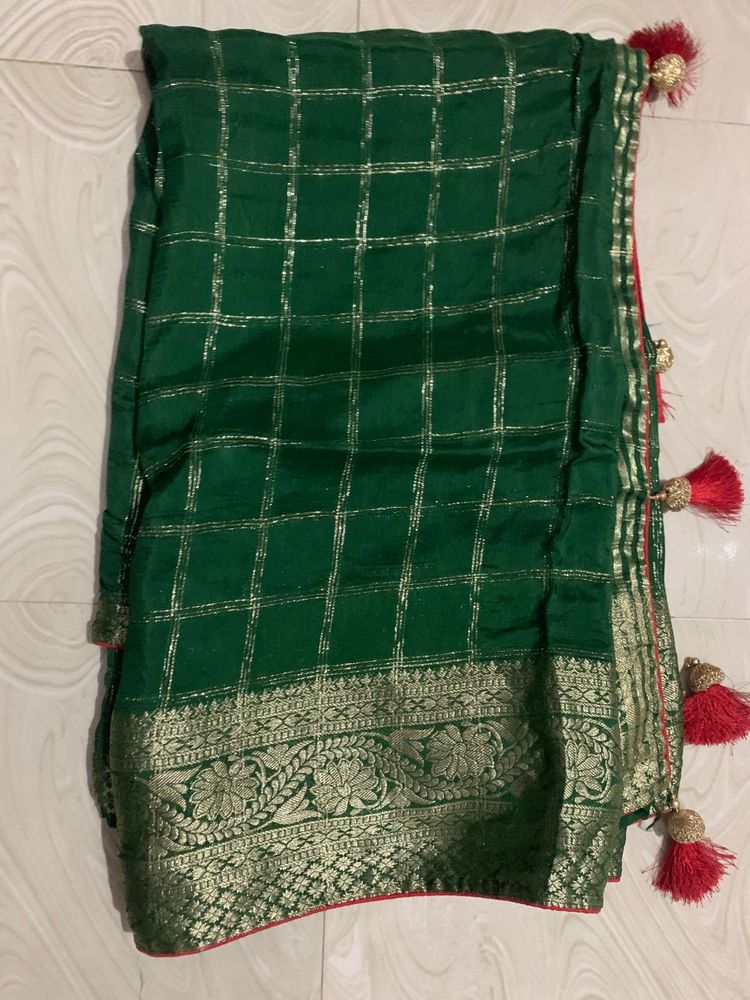 Banaras silk saree🌲