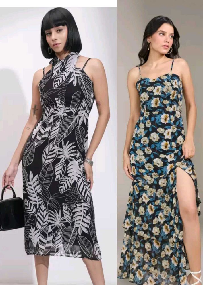 Floral Print Maxi Dresses (2)
