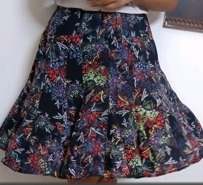 Colourful Printed Skirt