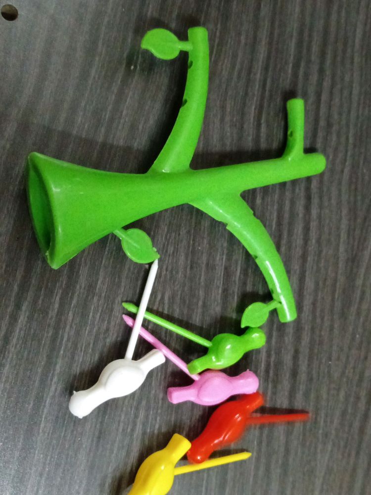 Bird Plastic Fruit Fork