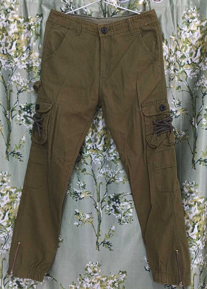 Olive Green unisex Cargo Pants