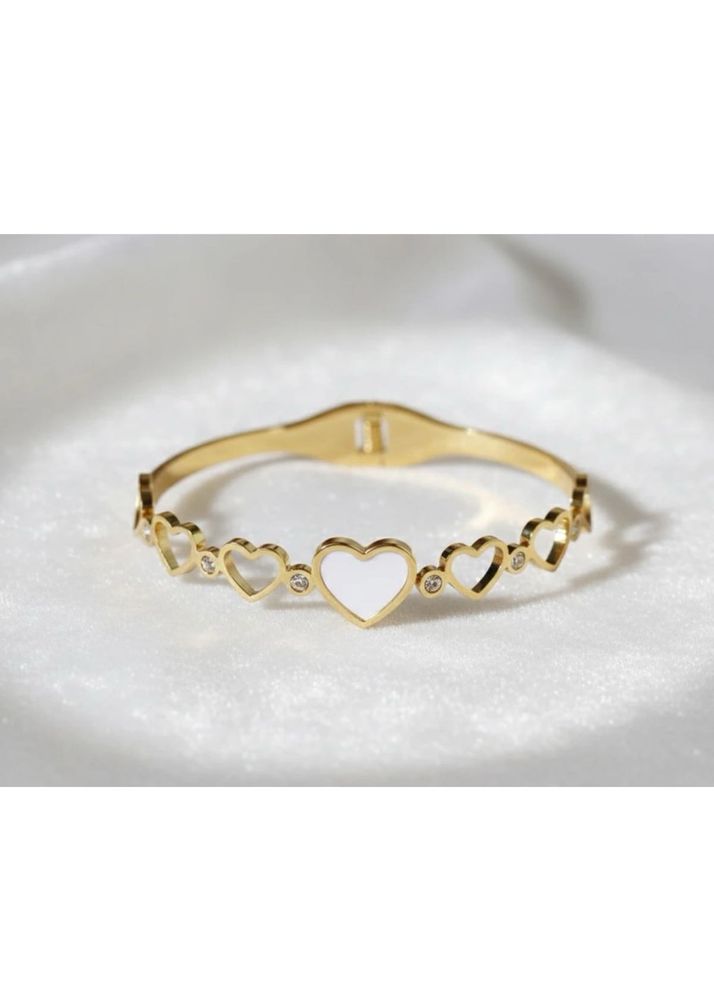 Gold Heart Bracelet
