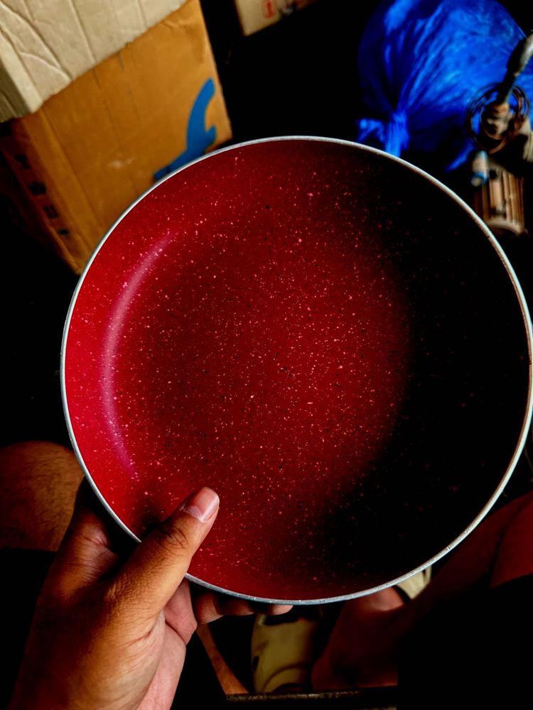Wonderchef Fry Pan Unused With Orange Handle