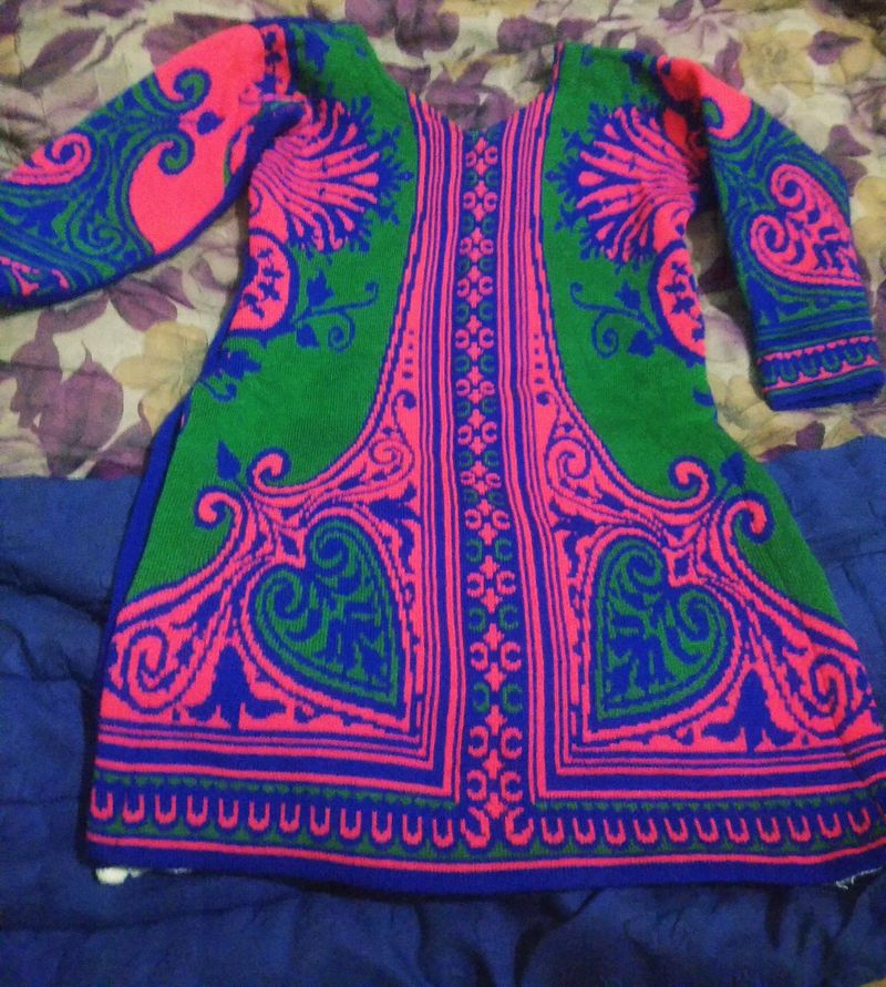 Cute Winter Kurti 5-9 Years Girl✨ Super Warm
