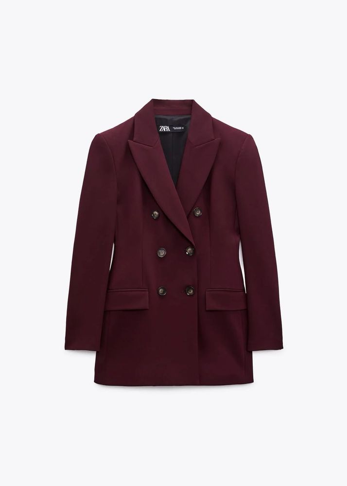 Zara Double Breasted Blazer