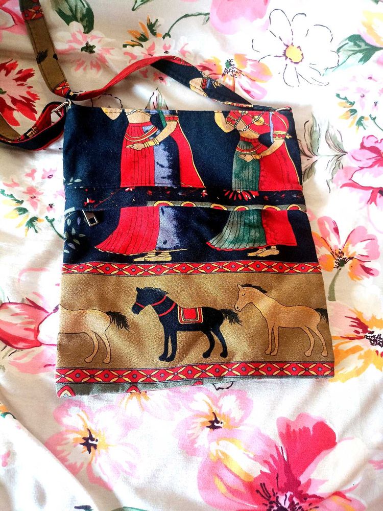 Unique Print Sling Bag