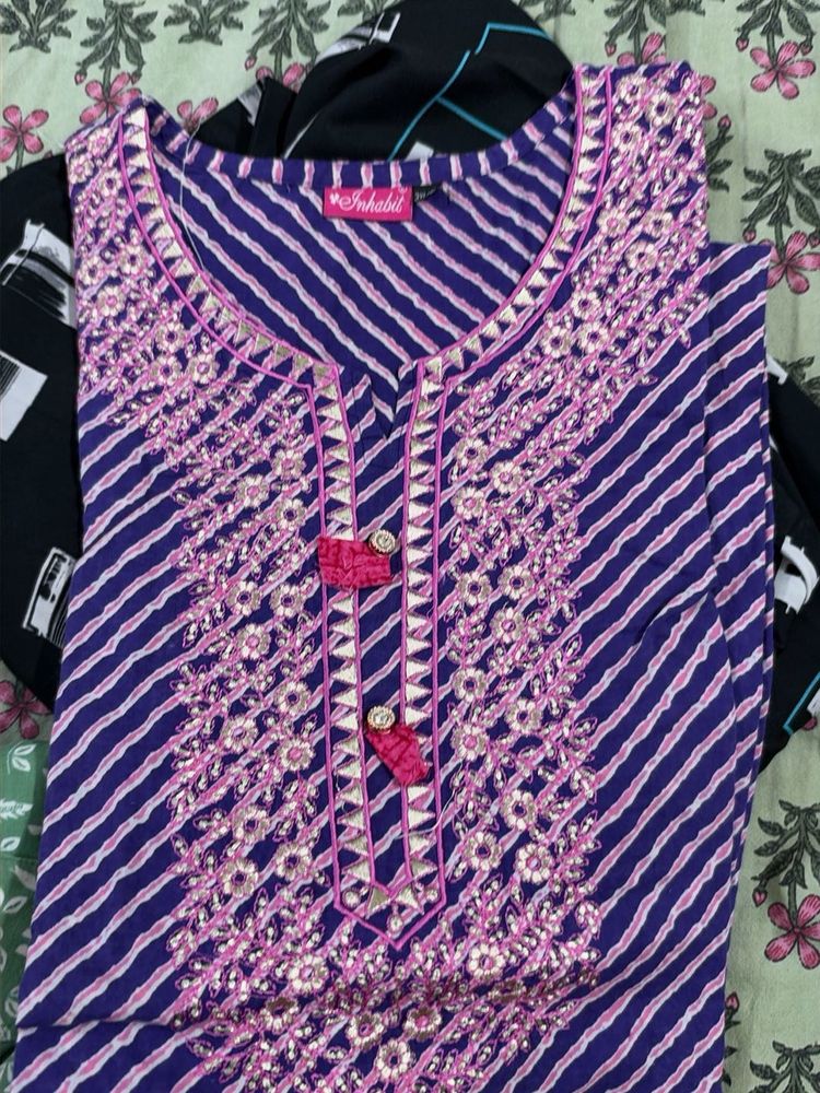 Beautiful Embroidered Kurta