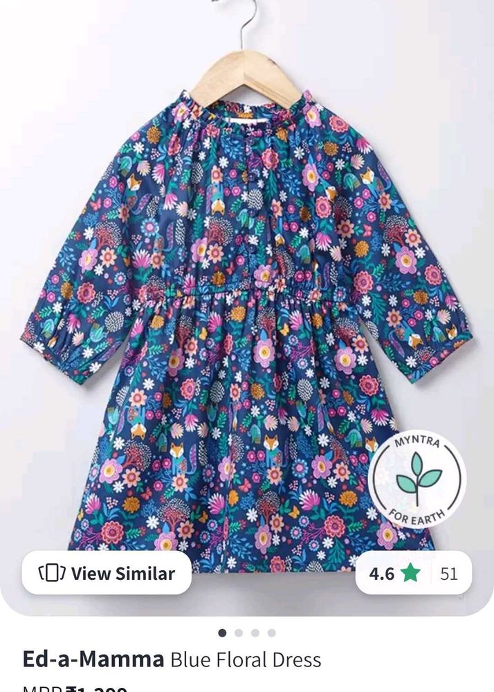 Girls Frock 5-6 Years