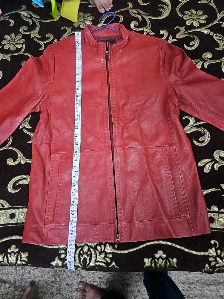 Red Leather Jacket