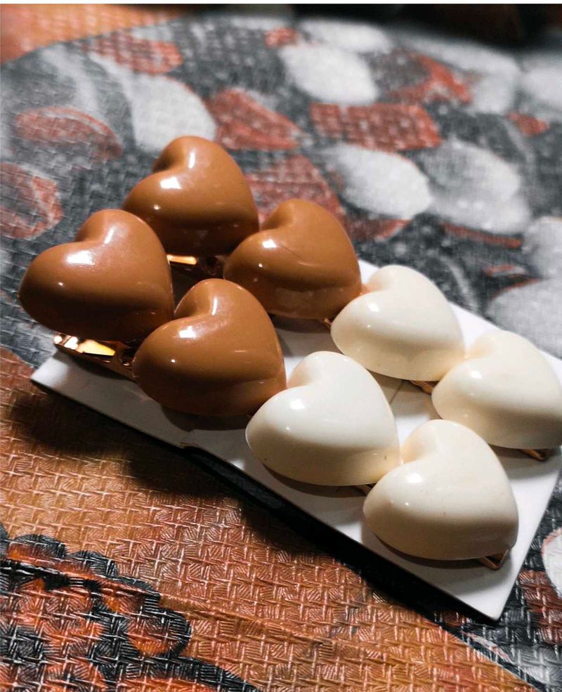 Heart-Shaped Hair Clip