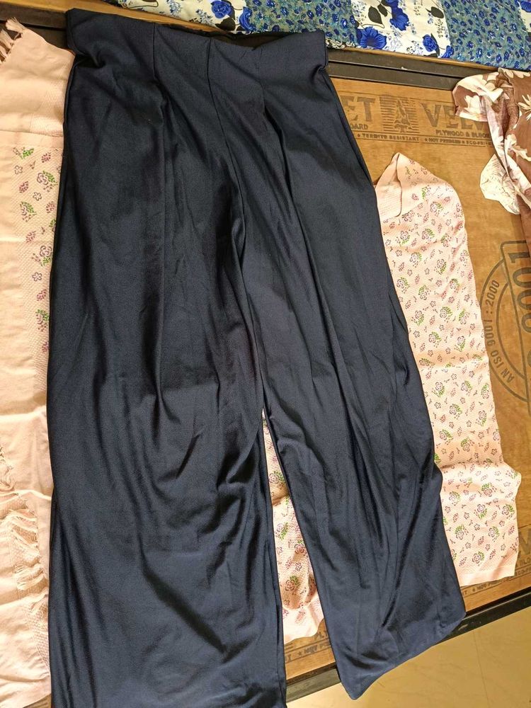 Comfortable Navy Blue Palazzo Pants
