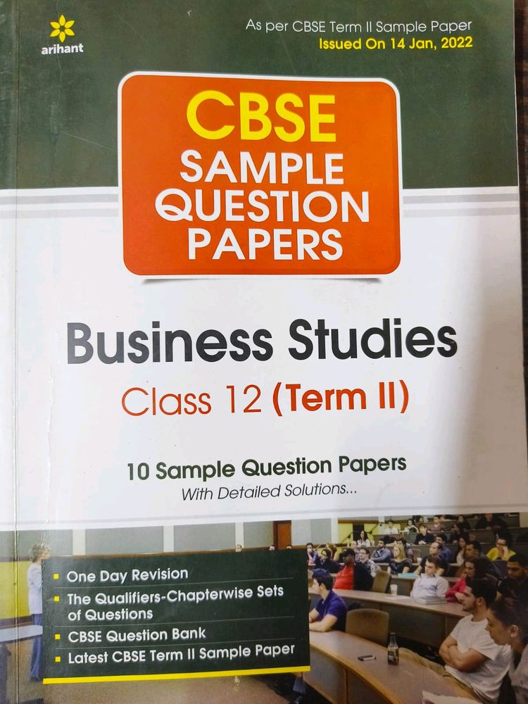 Arihant CBSE Term 2 Business Studies Class 12th