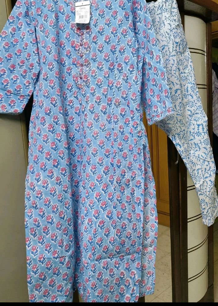 New Women Kurta Pant Set