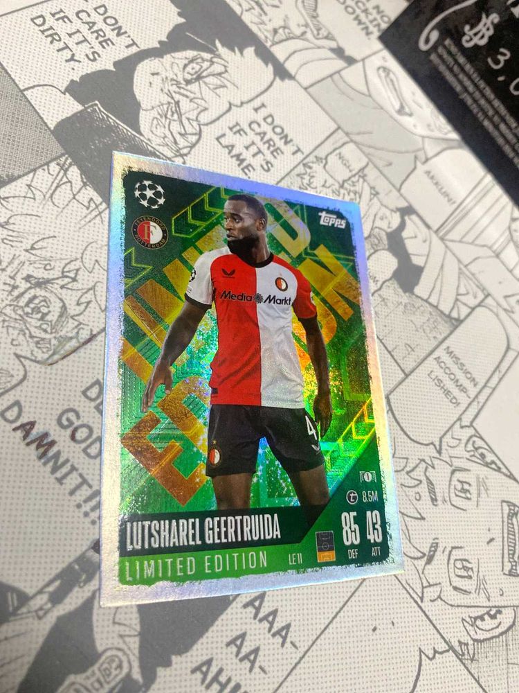 LUTSHAREL GEERTRUIDA LIMITED EDITION Topps Attax