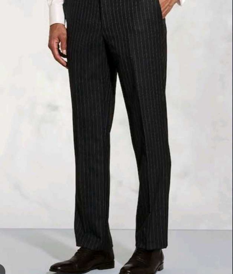 Striped Casual Trousers