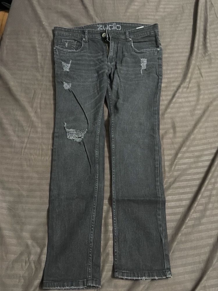 Charcoal pair of jeans