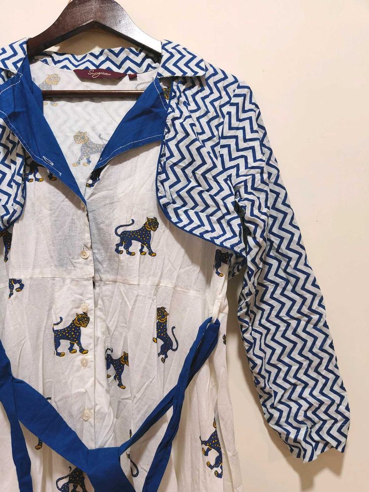 Dog Print Dress