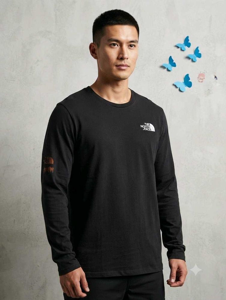 The North Face Black Long Sleeve Tee