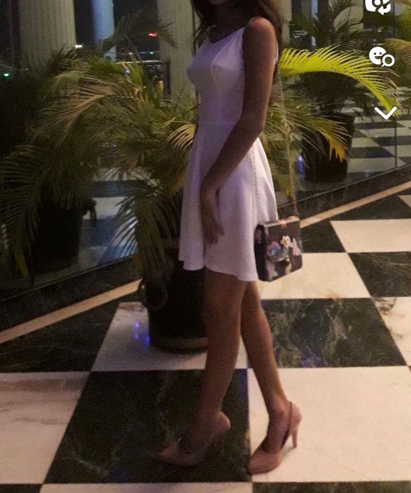 XS White Beautiful Dress