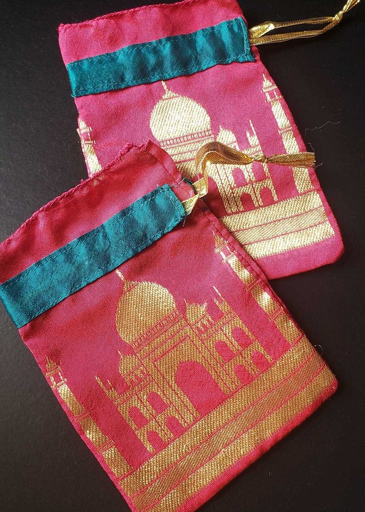 Mini Potli Bags (Set Of 2)