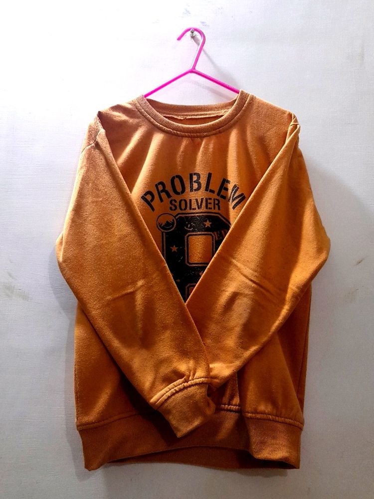 💛Stylish Cozy Yellow Sweat Shirt,just 149Rupees!