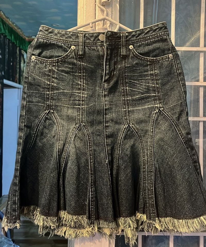 Denim Skirt