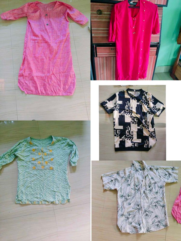 Bundle of 4 Women's Kurtas