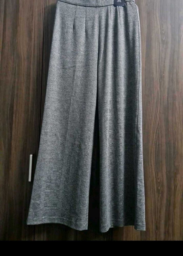 M&amp;S Grey Wide Leg Pants