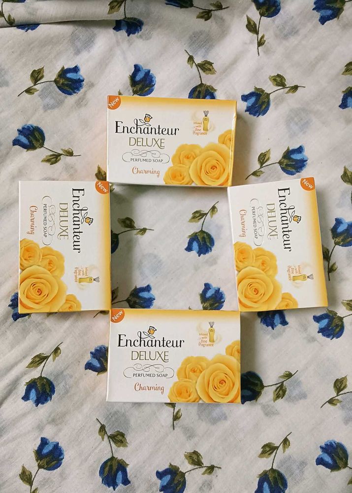 Enchanteur Deluxe Soaps (pack of 4)