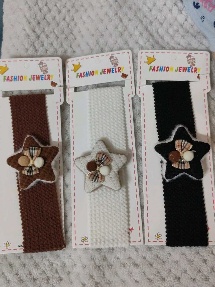 Cute Star Hairbands - Set of 3