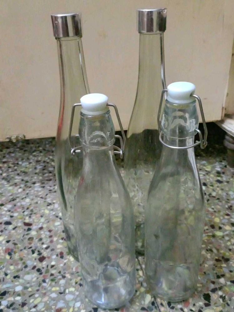 Set of Glass Bottles. hurry up buy fast