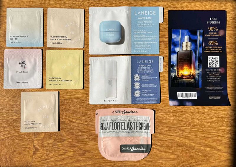 Assorted Skincare Sample Pack
