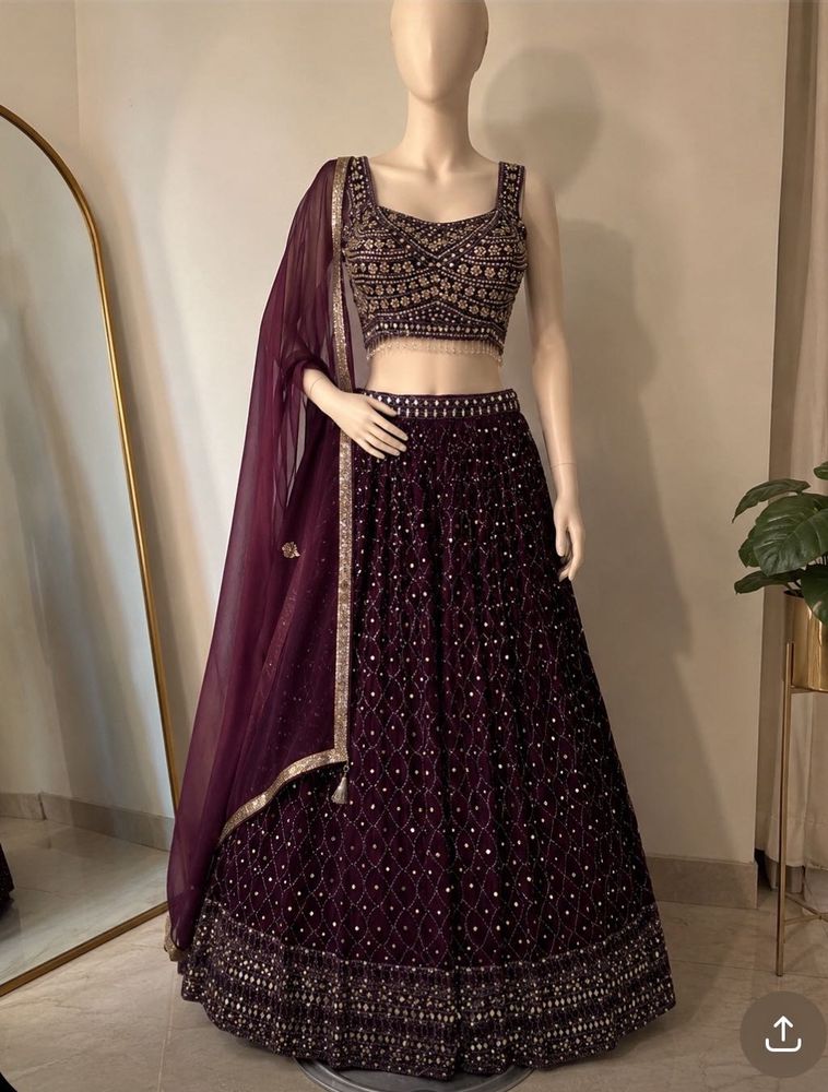 Embroidered Lehenga Choli Set