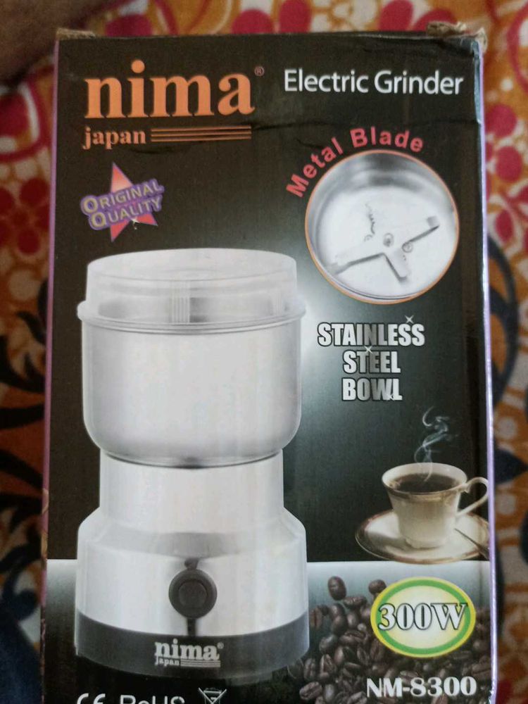 Nima Electric Grinder - Stainless Steel