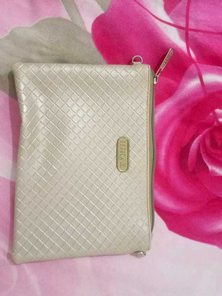 Stylish Textured Clutch Bag