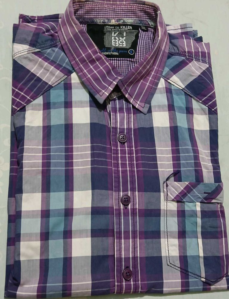 Urban Killer Plaid Men's Shirt