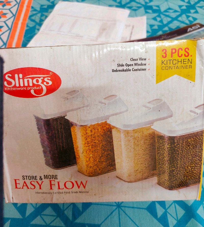 3pcs. Kitchen Storage Box