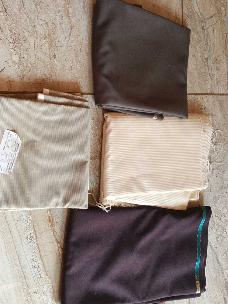 Unstitched Dress Material Fabric Set