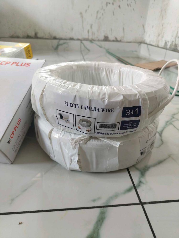CCTV Camera Cable 3+1 Full Coper