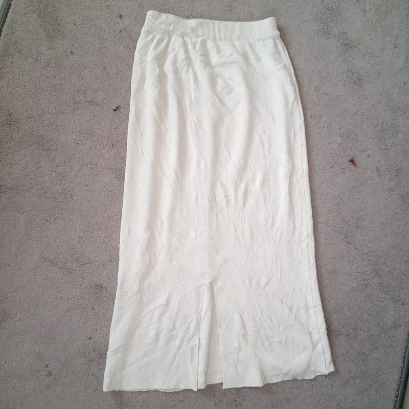 Off White Skirt