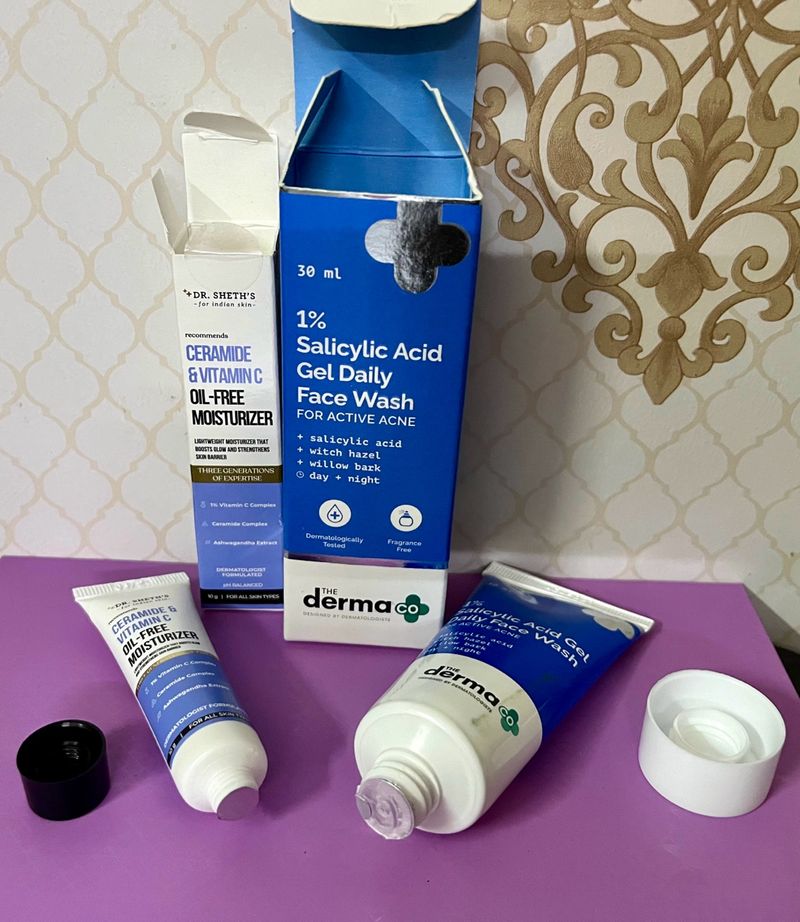 The Derma Co 1% Salicylic Acid Gel Daily Face Wash