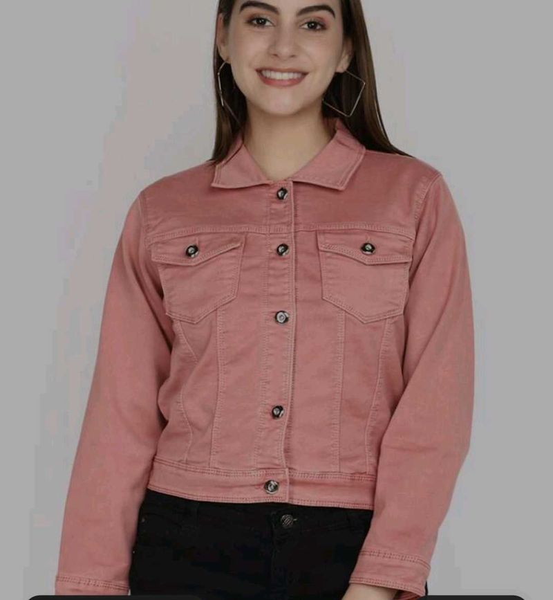 Red Denim Jacket