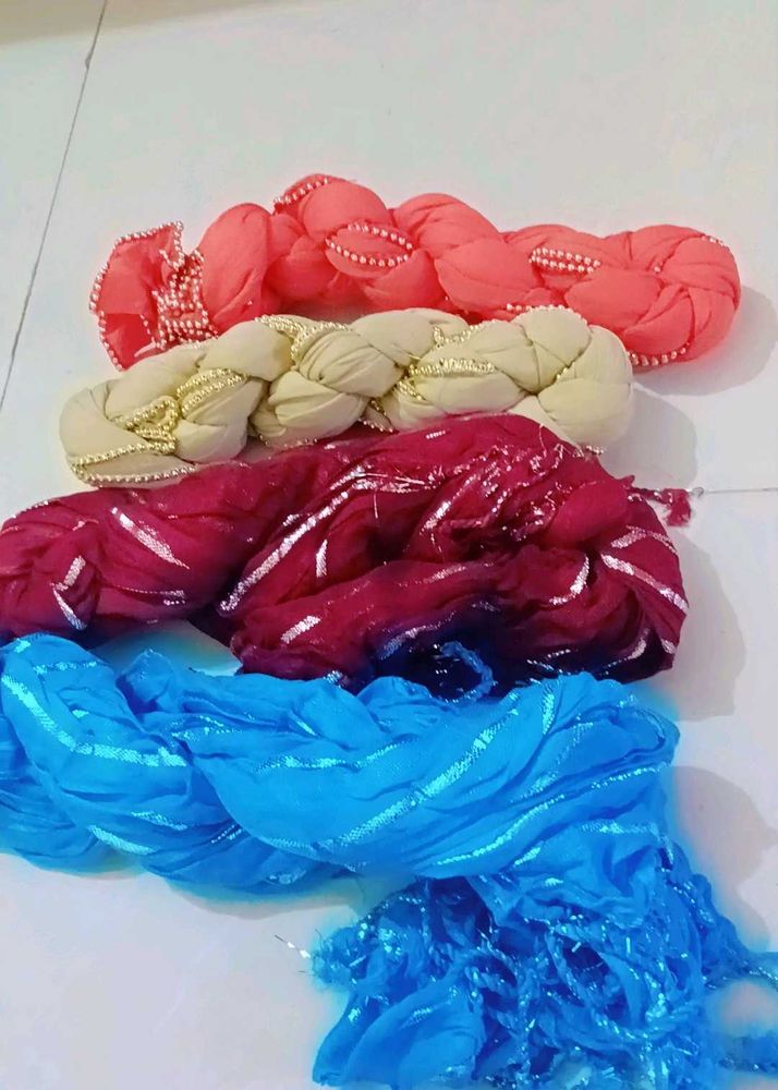 Vibrant Dupattas - Set of 5
