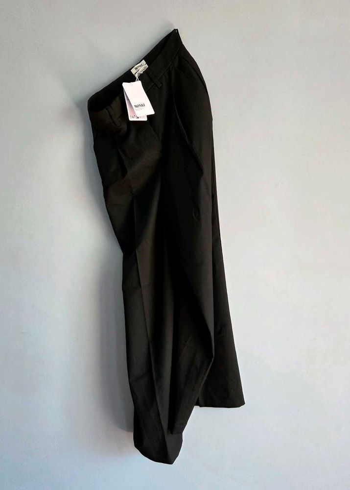 Elegant Black Pleated Formal PANTS