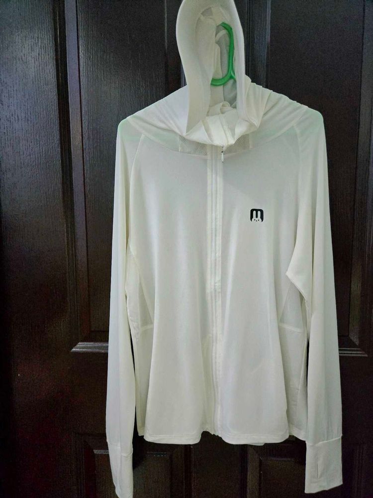 Sunshield  Hooded Zip-Up Light Jacket
