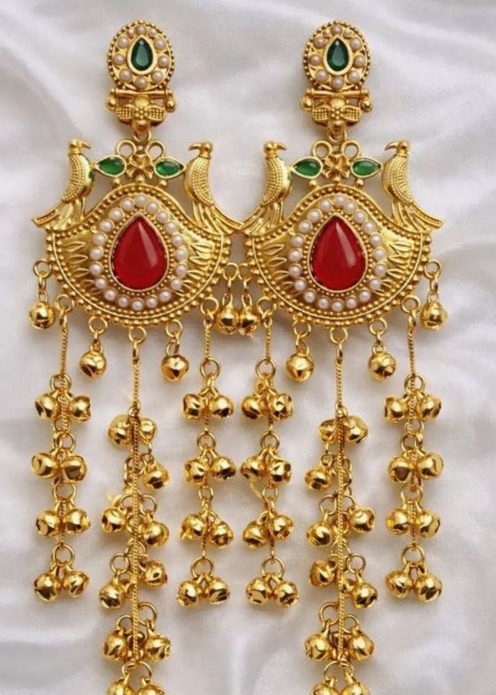 Kashmiri Noor Jhumar Earrings