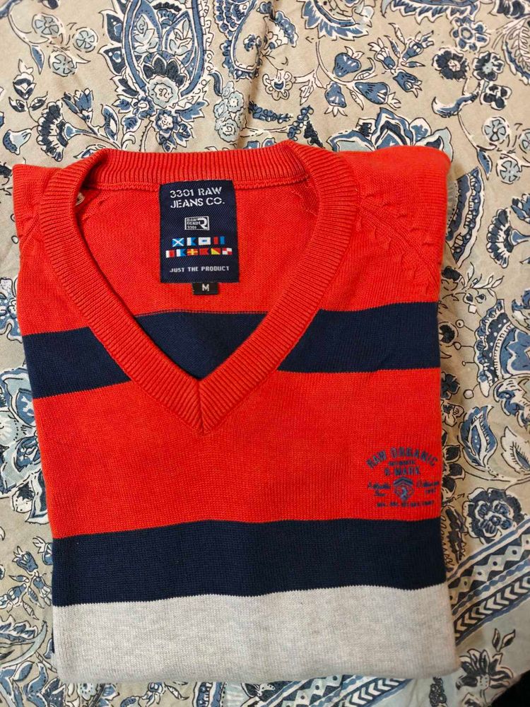 Men  Striped Sweater